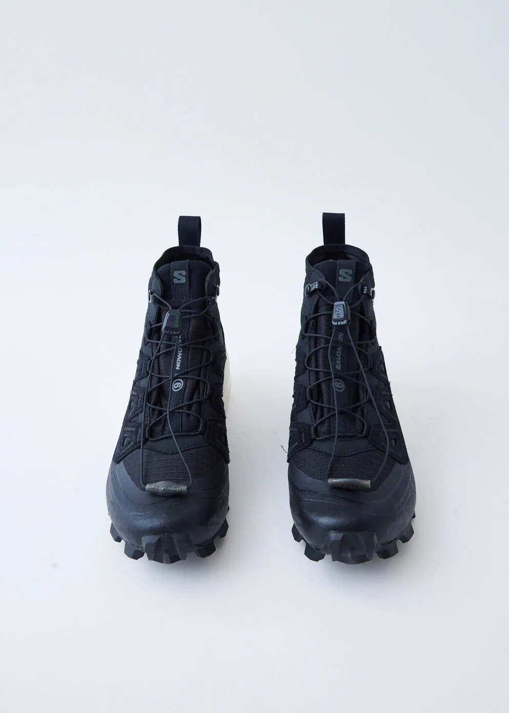 x Salomon Mid Black Sneakers
