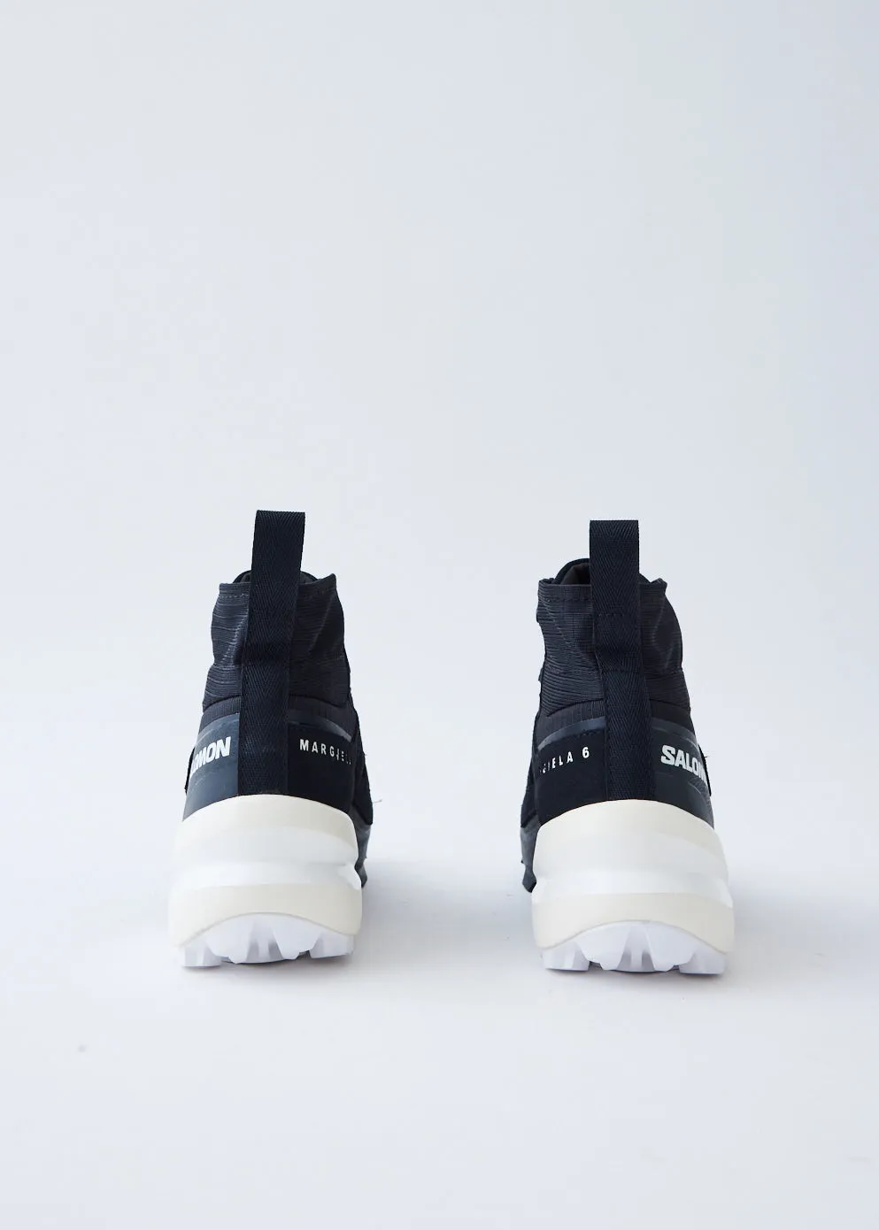 x Salomon Mid Black Sneakers