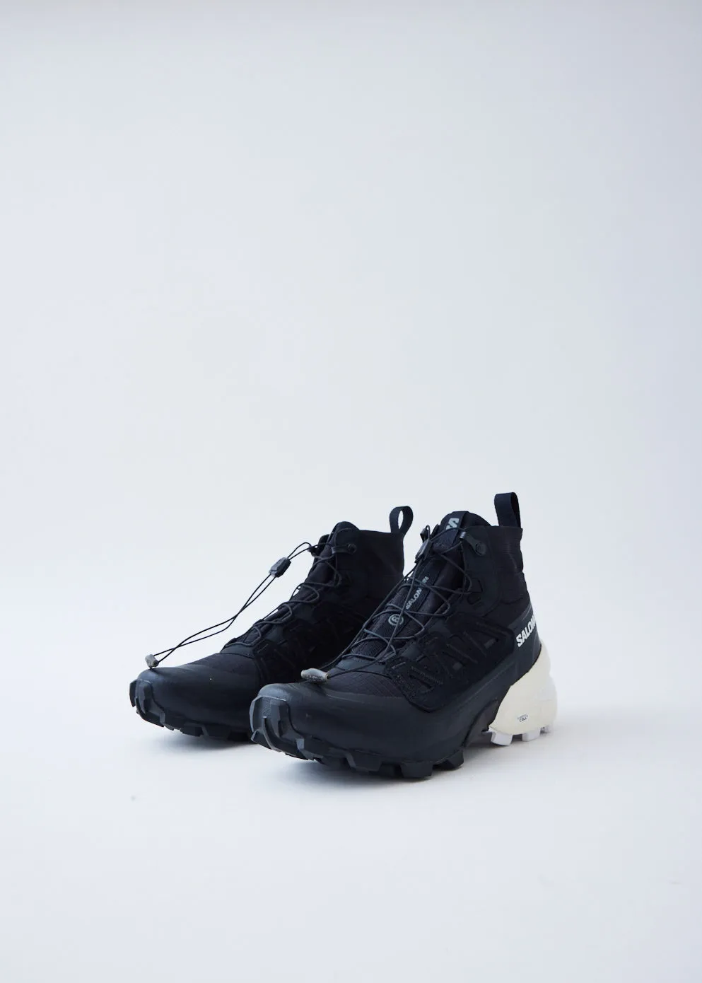 x Salomon Mid Black Sneakers