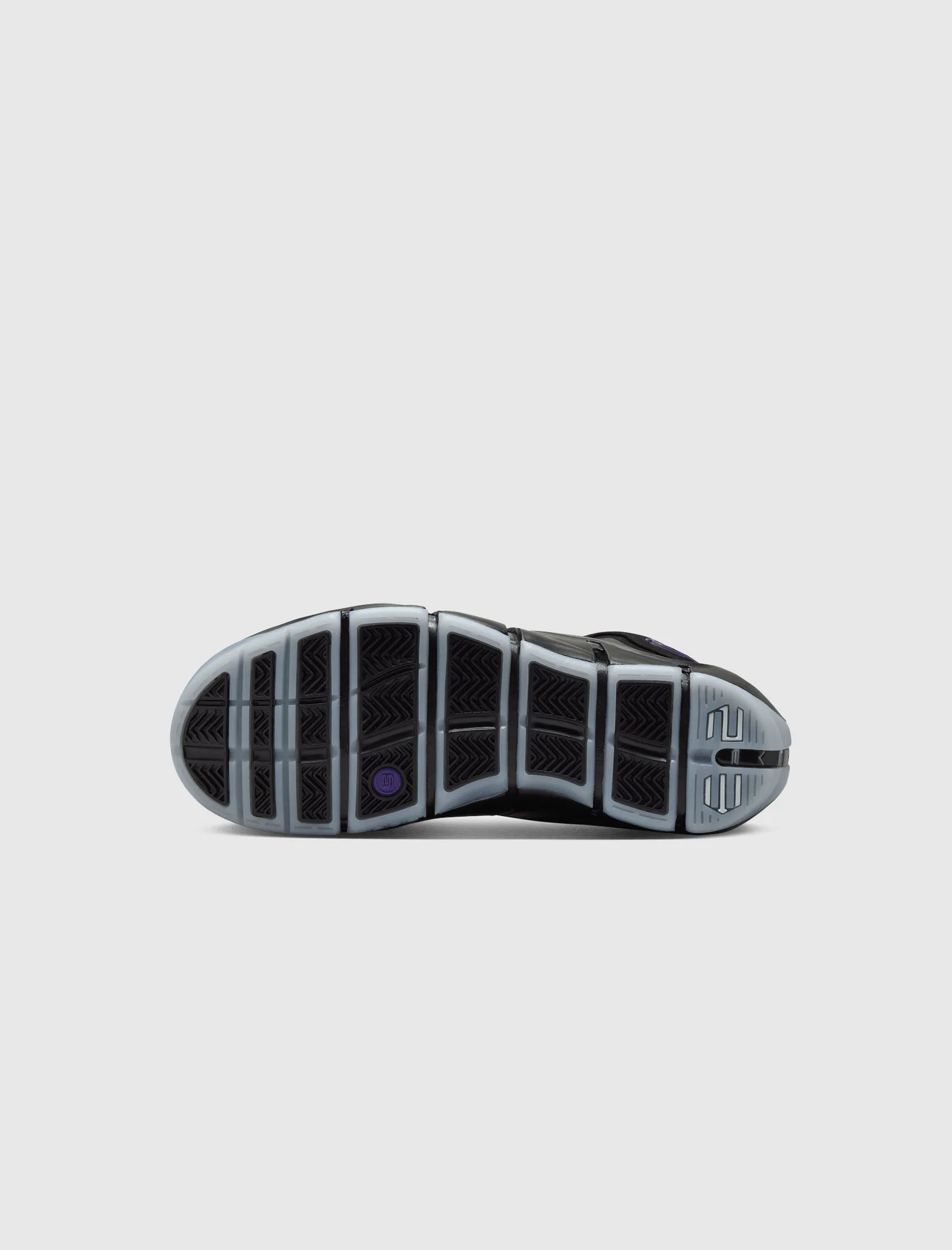 ZOOM LEBRON IV "BLACK/VARSITY PURPLE-BLUE TINT"